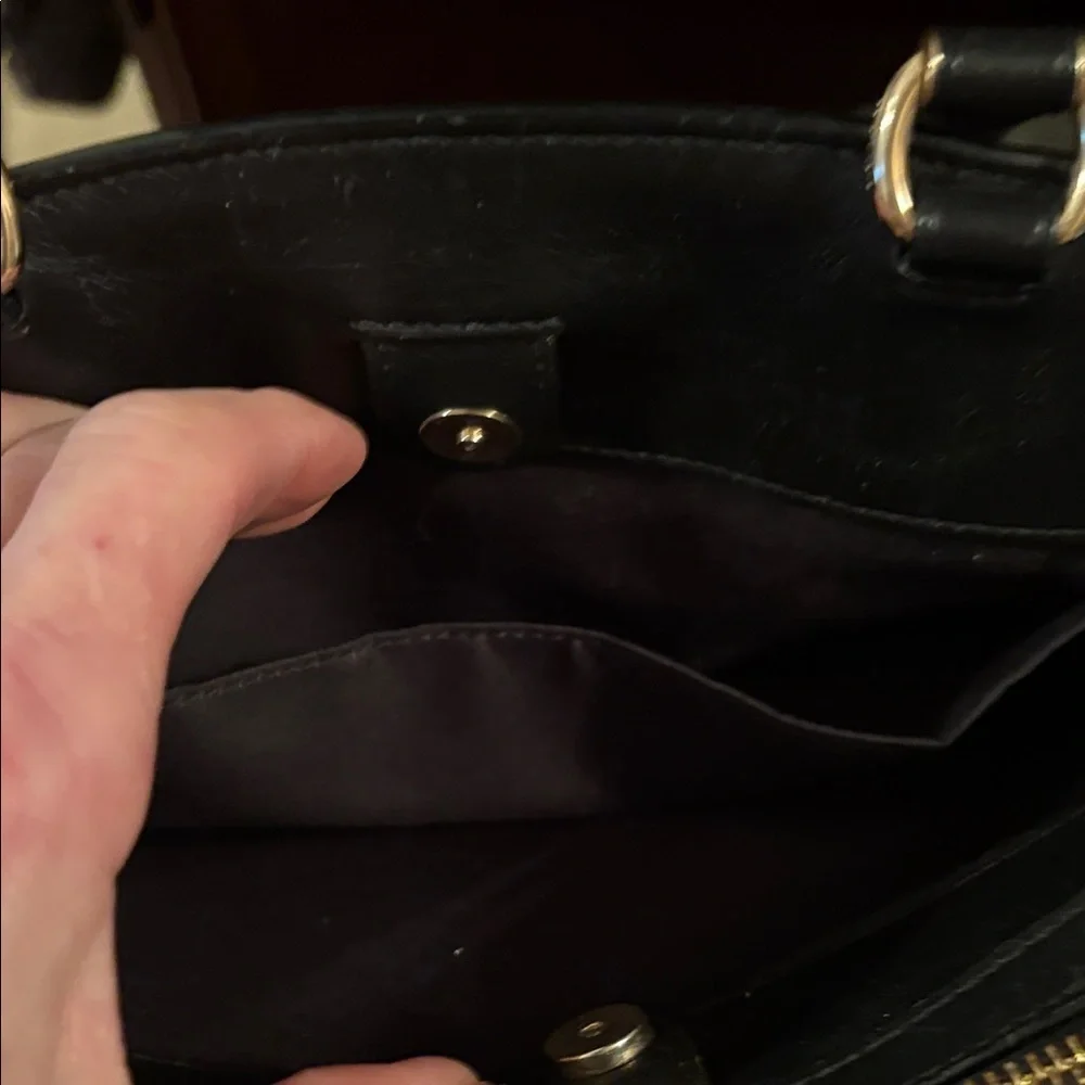Coach Lilly Carry all Brown and Rust Signature Satchel L2123-9106